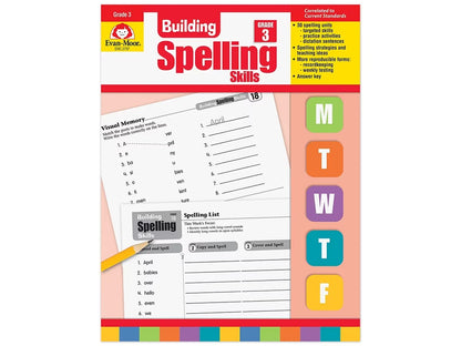 Building Spelling Skills Workbook - Gr. 3 - US 2342