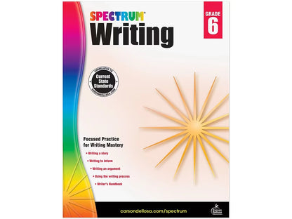 Spectrum® Writing Workbook - Gr. 6 - US 4716