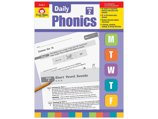 Daily Phonics Workbook - Gr. 2 - US 6375