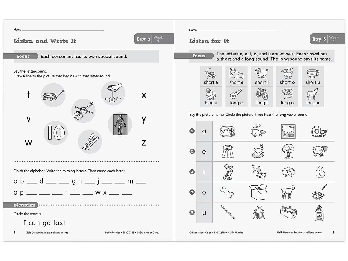 Daily Phonics Workbook - Gr. 2 - US 6375