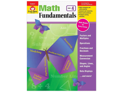 Math Fundamentals Workbook - Gr. 4 - US 3331