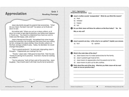 Social-Emotional Learning Workbook - Gr. 4-6 - US 3013