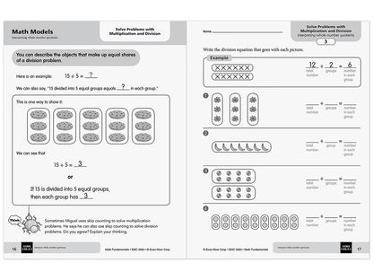 Math Fundamentals Workbook - Gr. 3 - US 1199