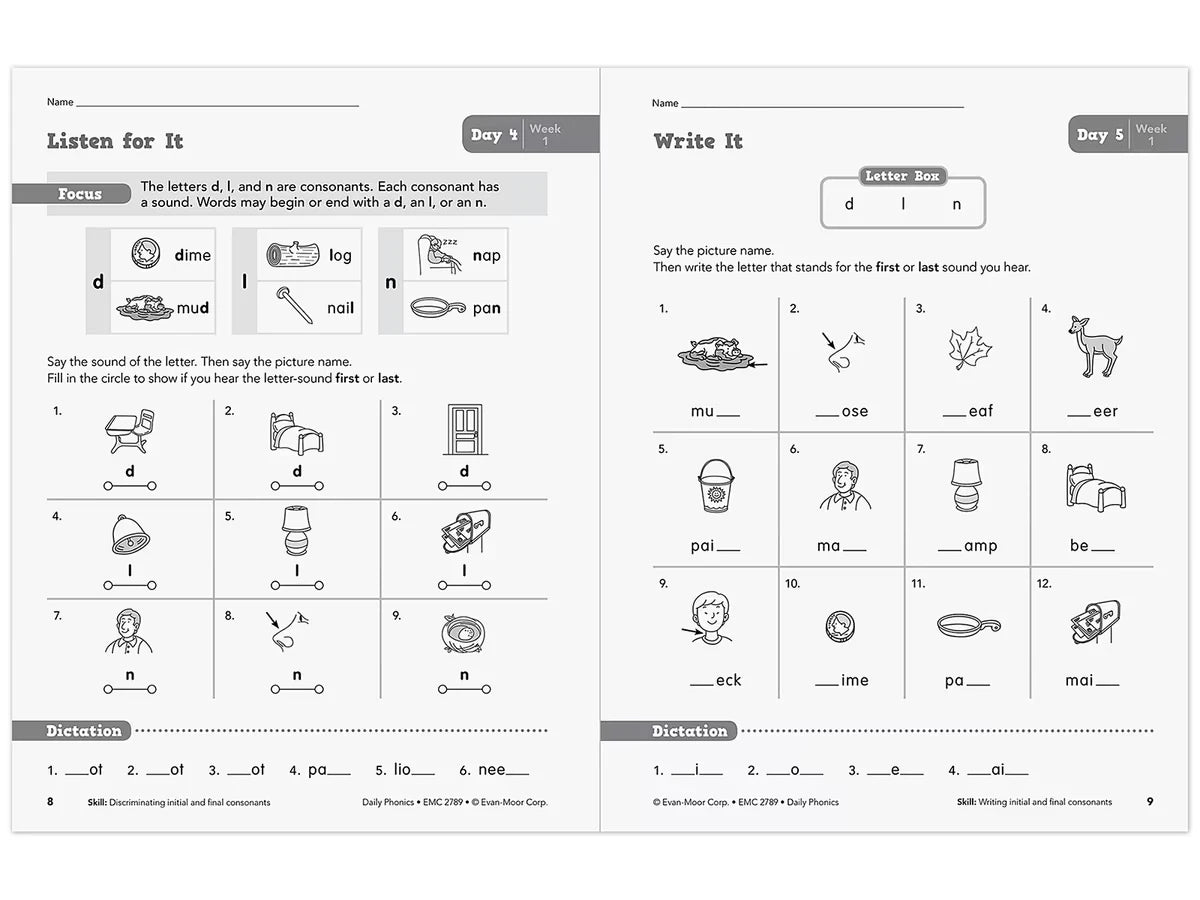 Daily Phonics Workbook - Gr. 3 - US 3043