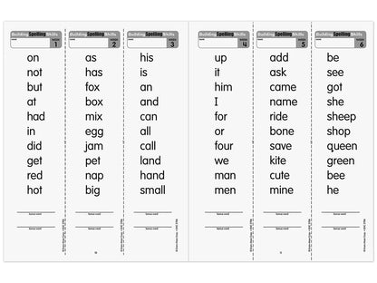 Building Spelling Skills Workbook - Gr. 2 - US 2830