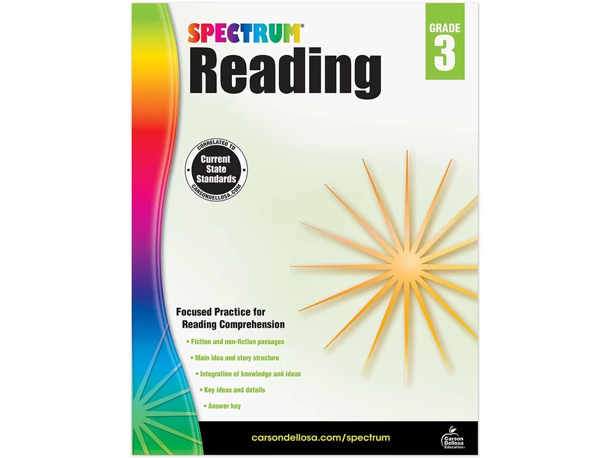 Spectrum® Reading Workbook - Gr. 3 - US 2508