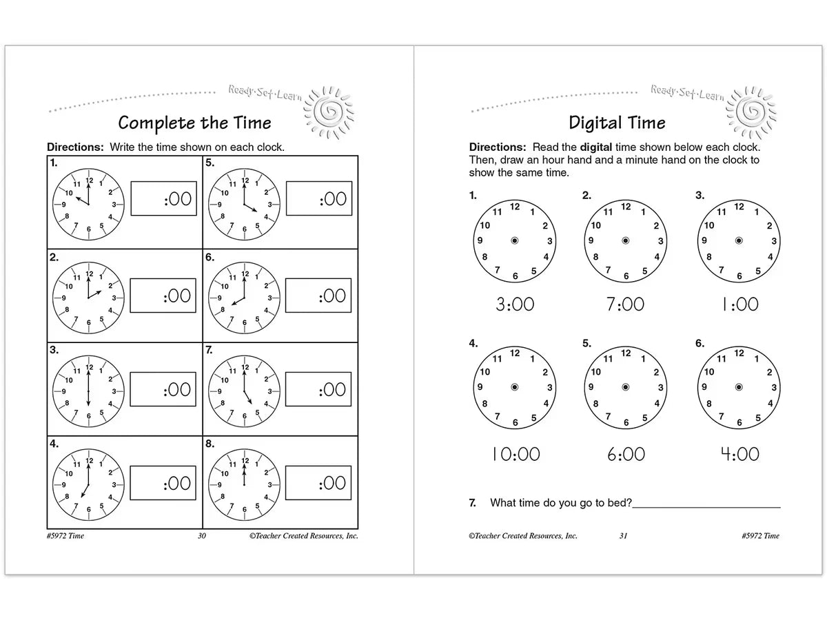 Time Workbook - US 6827