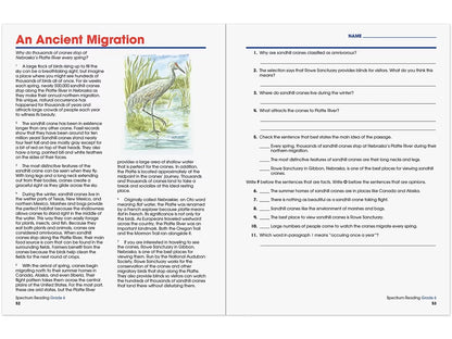 Spectrum® Reading Workbook - Gr. 6 - US 8224