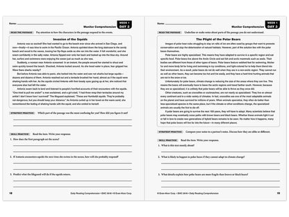 Daily Reading Comprehension Activities Workbook - Gr. 8 - US 9617