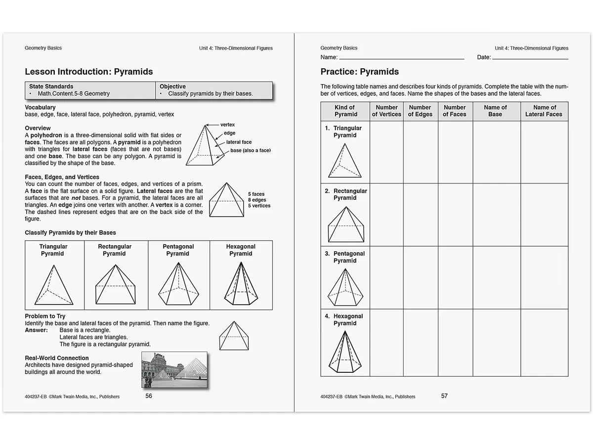 Geometry Basics Workbook - US 2169