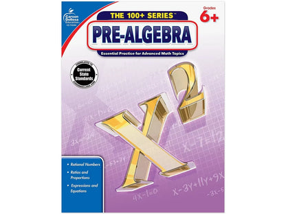 The 100+ Series™ Pre-Algebra Workbook - US 7061