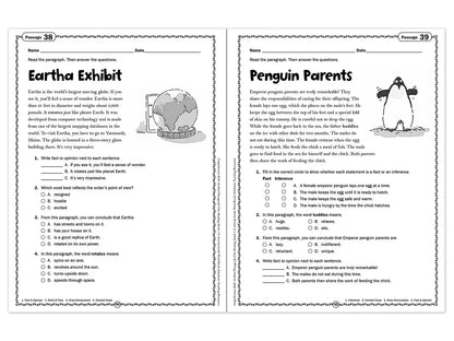 Comprehension Skills Workbook - Gr. 5 - US 9425