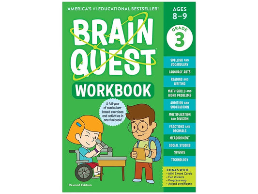 Brain Quest Workbook - Gr. 3 - US 1344