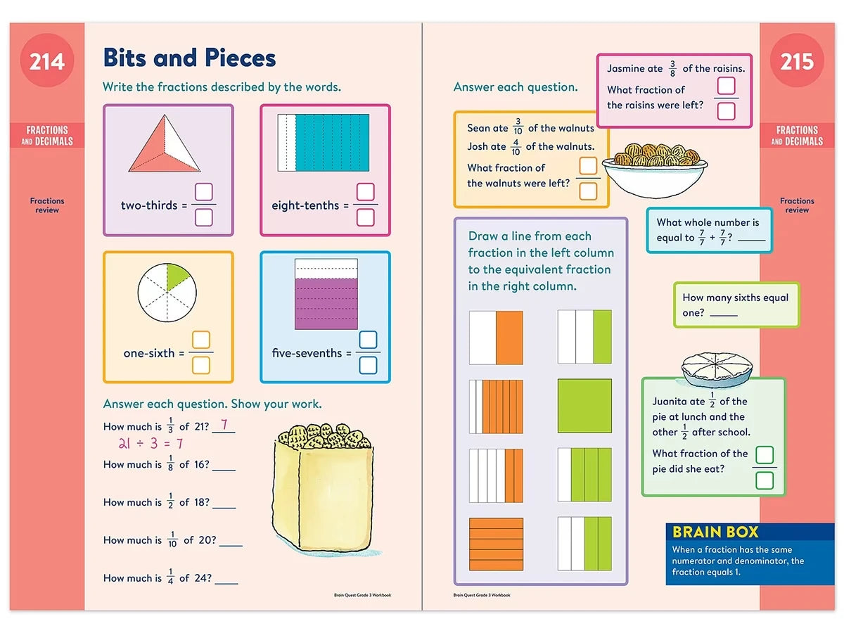 Brain Quest Workbook - Gr. 3 - US 1344