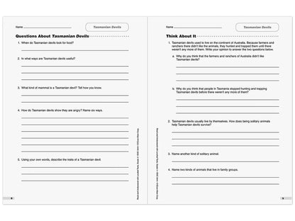 Read & Understand with Leveled Texts Workbook - Gr. 4 - US 5992
