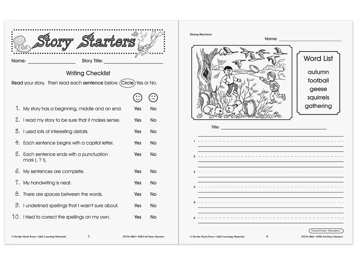 Story Starter Workbook - US 8315