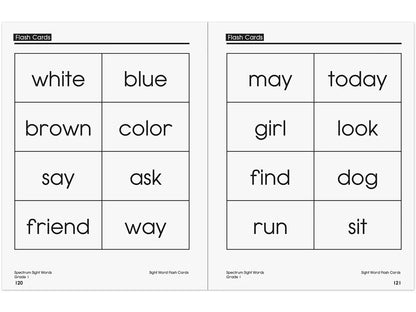 Spectrum® Sight-Words Workbook - Gr. 1 - US 8400
