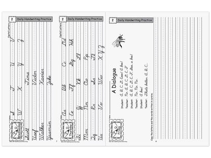 Contemporary Cursive Daily Handwriting Practice Workbook - US 7332
