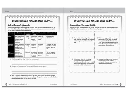 Comprehension and Critical Thinking Workbook - Gr. 6 - US 5993