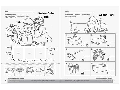 Basic Phonics Skills Workbook - K-Gr. 1 - US 4972