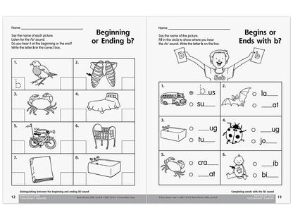 Basic Phonics Skills Workbook - K-Gr. 1 - US 4972