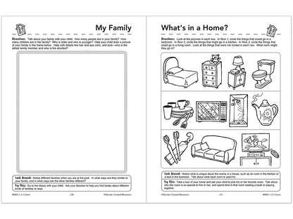 1-2-3 Learn Workbook - Preschool-Pre K - US 6413