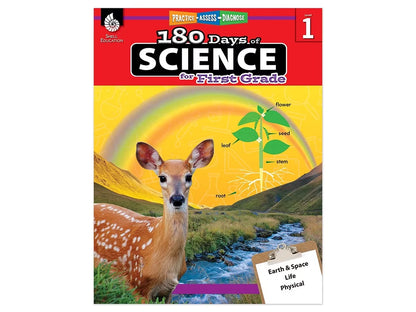 180 Days of Science Workbook - Gr. 1 - US 4446
