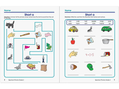 Spectrum® Phonics Workbook - Gr. 2 - US 3332