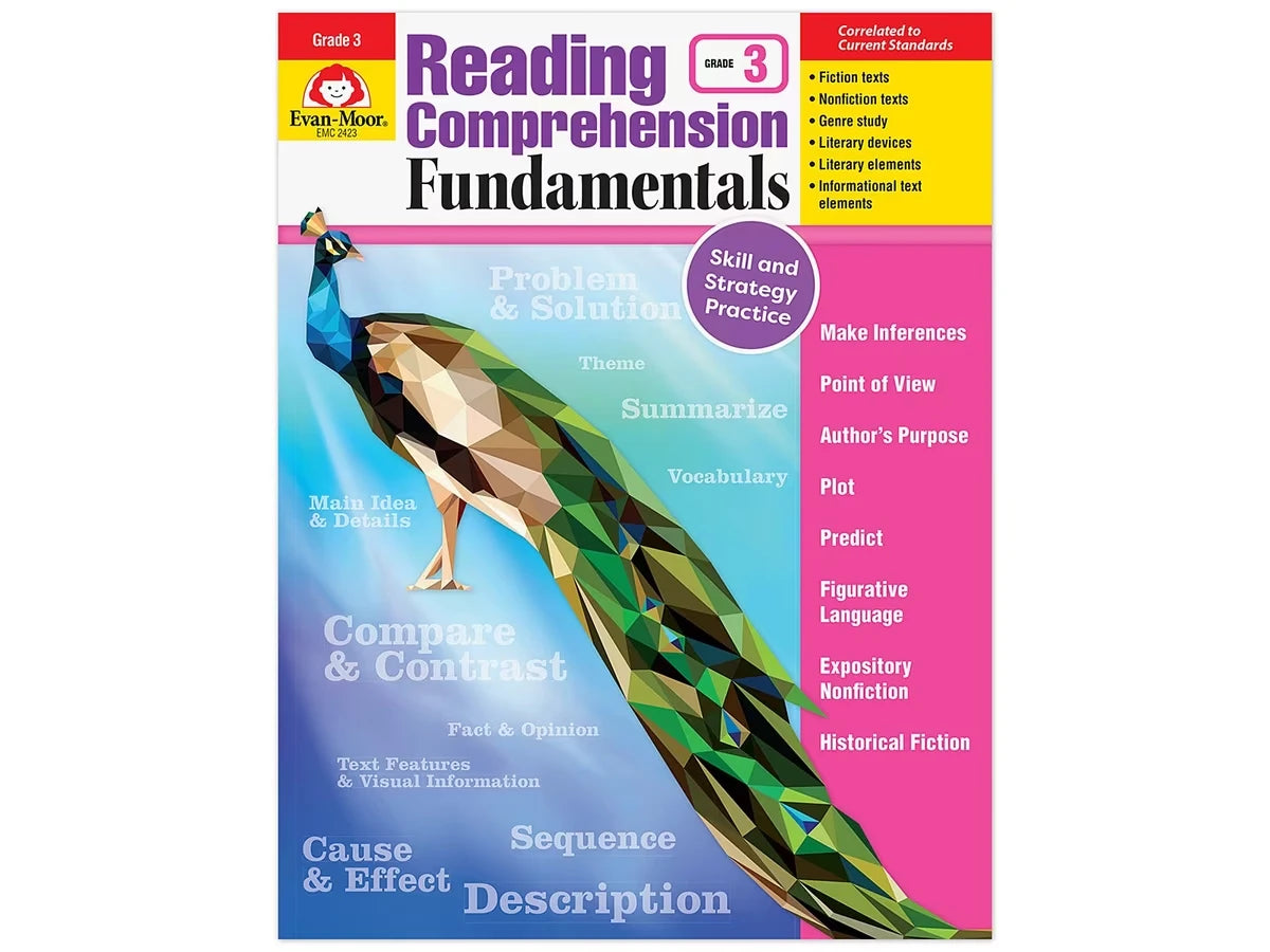 Reading Comprehension Fundamentals Workbook - Gr. 3 - US 9185