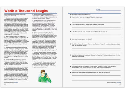 Spectrum® Reading Workbook - Gr. 8 - US 5006