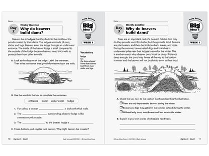 Daily Science Reproducible Activities Workbook - Gr. 4 - US 5255