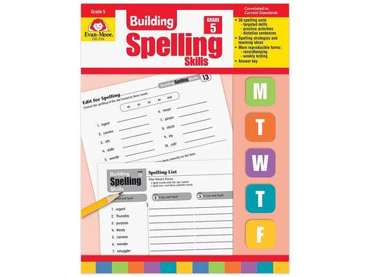 Building Spelling Skills Workbook - Gr. 5 - US 6442