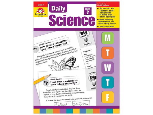 Daily Science Reproducible Activities Workbook - Gr. 2 - US 2898