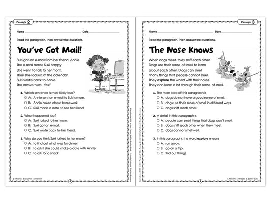 Comprehension Skills Workbook - Gr. 1 - US 3044
