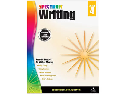 Spectrum® Writing Workbook - Gr. 4 - US 7247