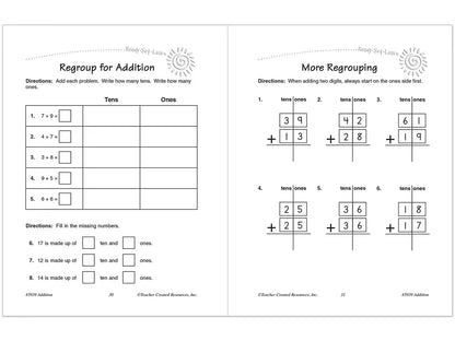 Addition Workbook - US 5995