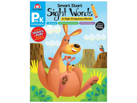 Sight-Words Smart Start Workbook - Pre-K - US 3941