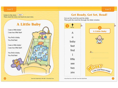 Sight-Words Smart Start Workbook - Pre-K - US 3941