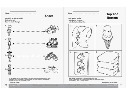 Basic Phonics Skills Workbook - Pre K-K - US 2729