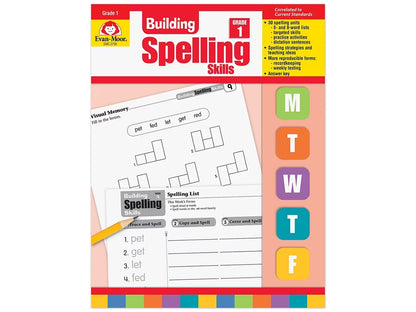 Building Spelling Skills Workbook - Gr. 1 - US 7951