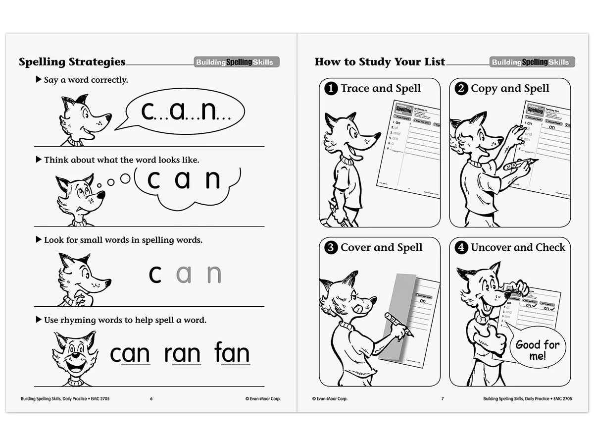 Building Spelling Skills Workbook - Gr. 1 - US 7951