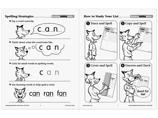 Building Spelling Skills Workbook - Gr. 1 - US 7951