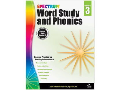 Spectrum® Phonics Workbook - Gr. 3 - US 3029