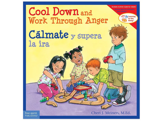 Cool Down and Work Through Anger Bilingual Paperback Book - US 6999