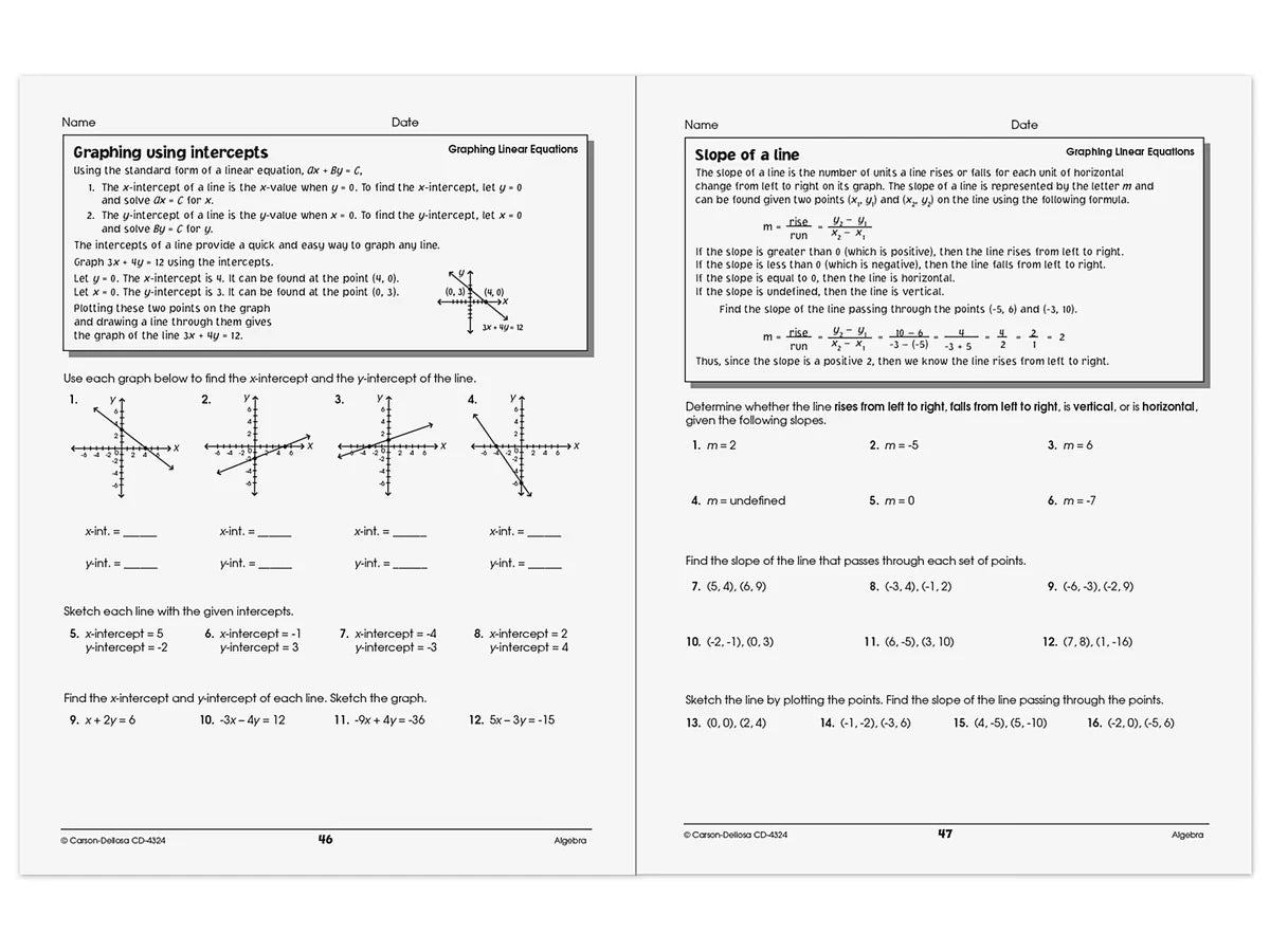 Algebra Success Workbook - US 1700