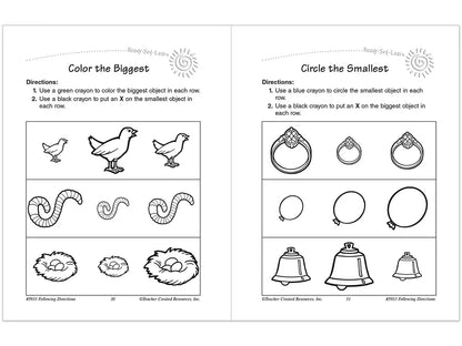 Following Directions Workbook - US 1674