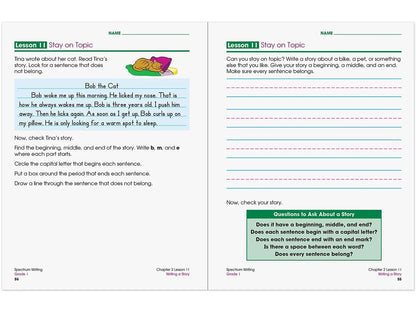 Spectrum® Writing Workbook - Gr. 1 - US 3025