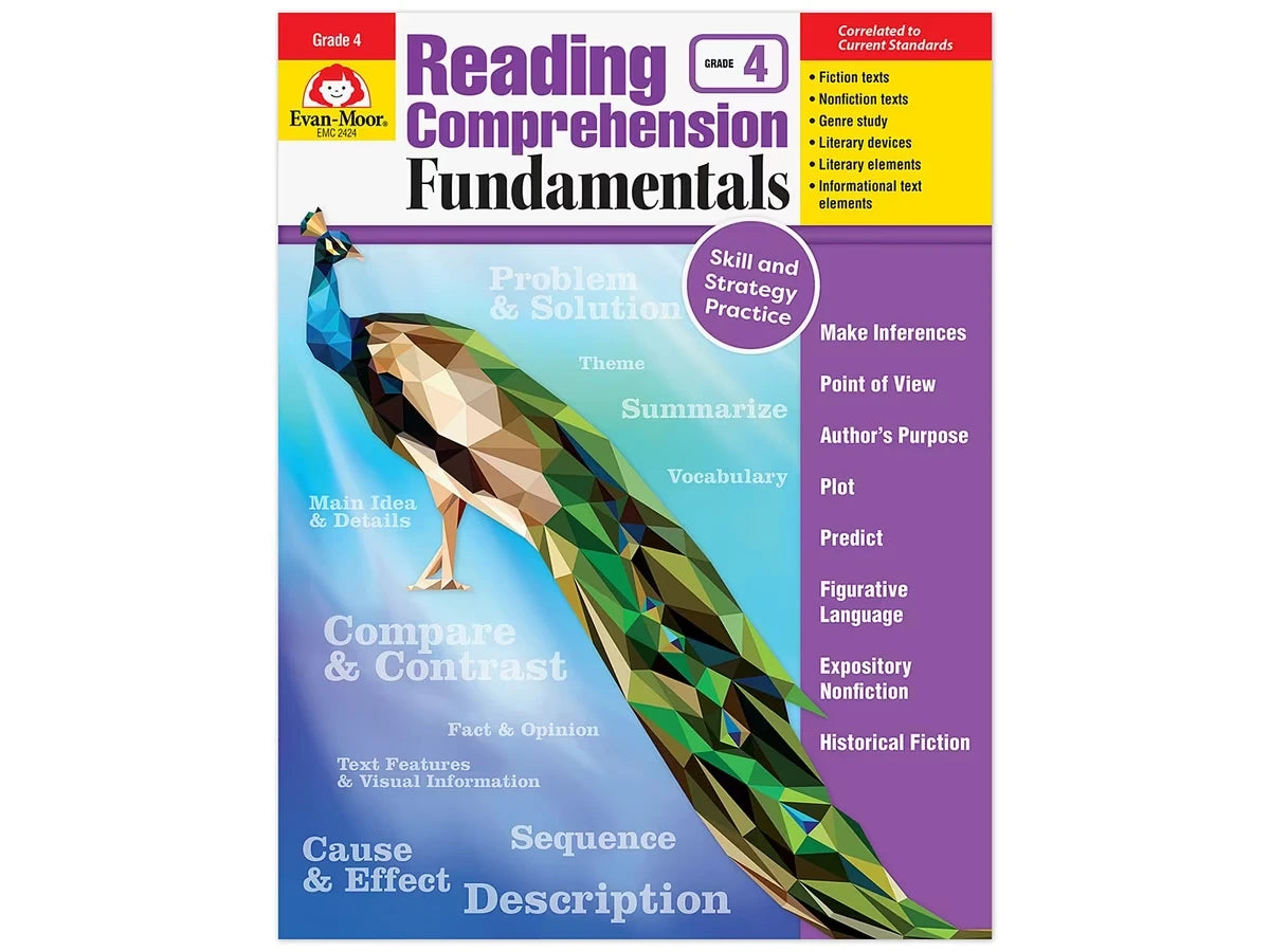 Reading Comprehension Fundamentals Workbook - Gr. 4 - US 4931