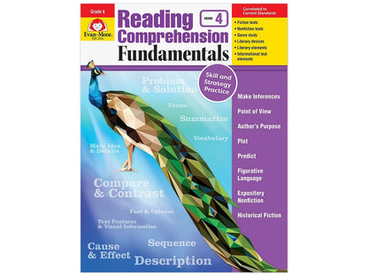Reading Comprehension Fundamentals Workbook - Gr. 4 - US 4931
