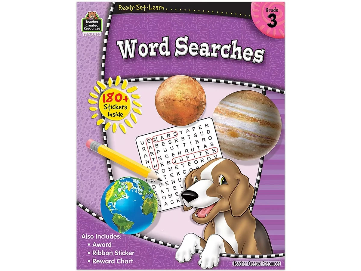 Word Searches Workbook - Gr. 3 - US 7312